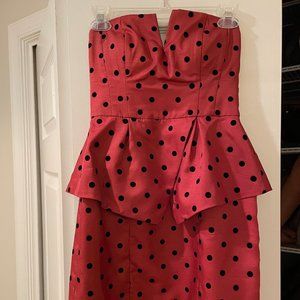 Anthropologie Strapless Dress